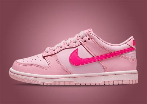 nike dunks low triple pink|nike dunk low triple pink women.